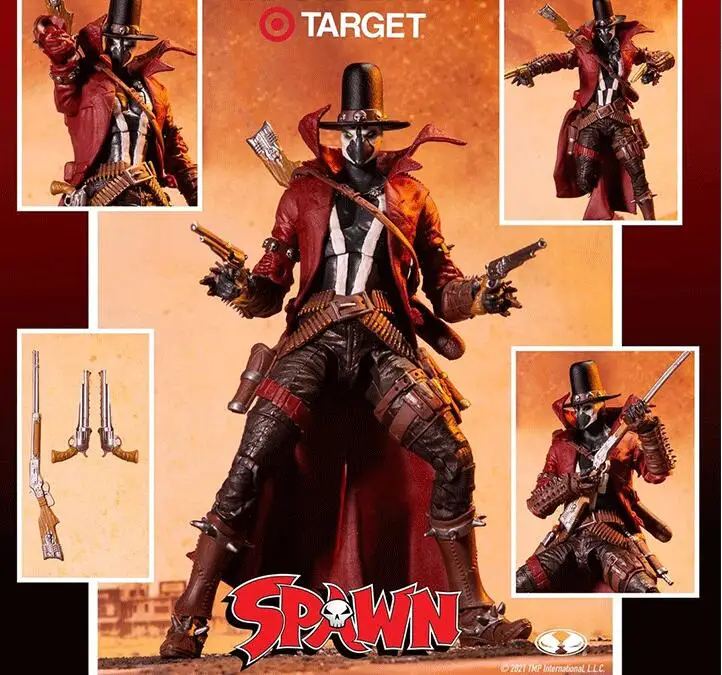 

McFarlane Gunslinger Spawn Articulated Action Figure Toys 17cm
