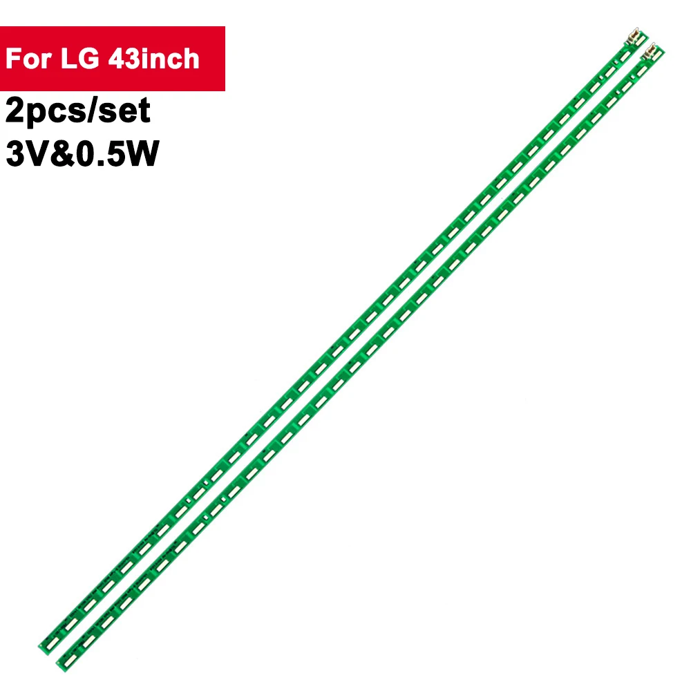 2 шт./комплект, задняя подсветка для телевизора LG 43LF 3V