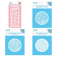 small blocks bubbles higgledy piggledy lines round labyrinth slimline stencil diy craft paper cards scrapbooking coloring molds