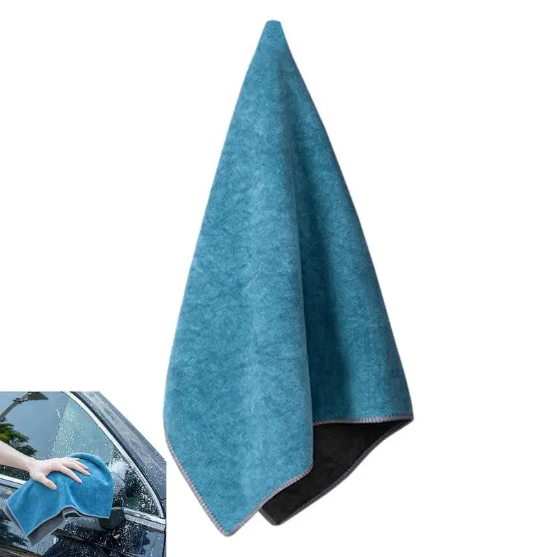 

Car Towel Auto Microfiber Dry Towel Thickened Rag Does Not Shed Lint Strong Water Absorption No Water Marks No Damage To Car