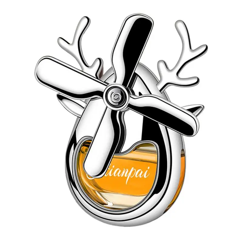

Car Air Freshener Elk Shape Rotating Propeller Outlet Fragrance Auto Accessories Interior Perfume Diffuse