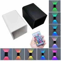 remote control wall light adjustable ambient light rgb colorful lights for bedroom decor indoor lighting wall lamps deco mural