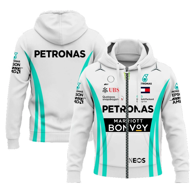 For Mercedes Benz Team Hoodie Keto 2023 Season F1 Formula One Casual Sweatshirt Men_s Breathable Hoo
