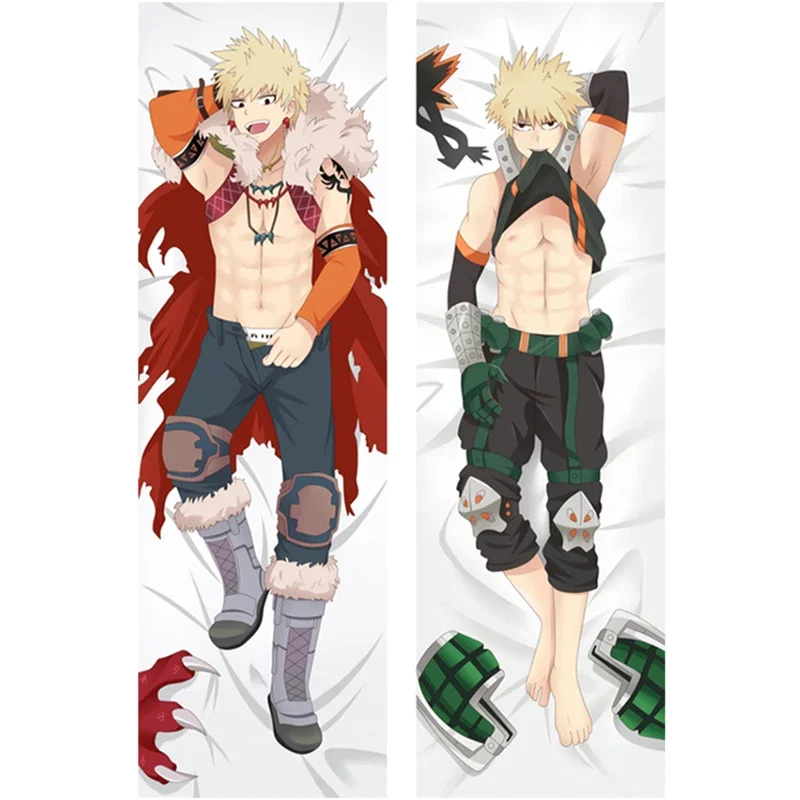 50x180 см аниме dakimakura Boku no My Hero Академия Katsuki bakugo подушка для обнимания Косплей otaku BL