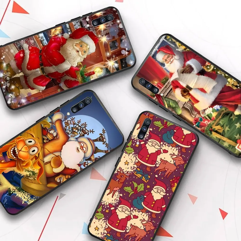 

Christmas Cartoon New Year Gift Phone Case For Samsung A 10 11 12 13 20 21 22 30 31 32 40 51 52 53 70 71 72 73 91 13 shell