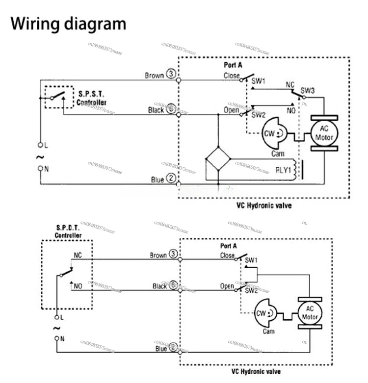 Motorized Valve Actuator VC6013 VC4013 AV220V
