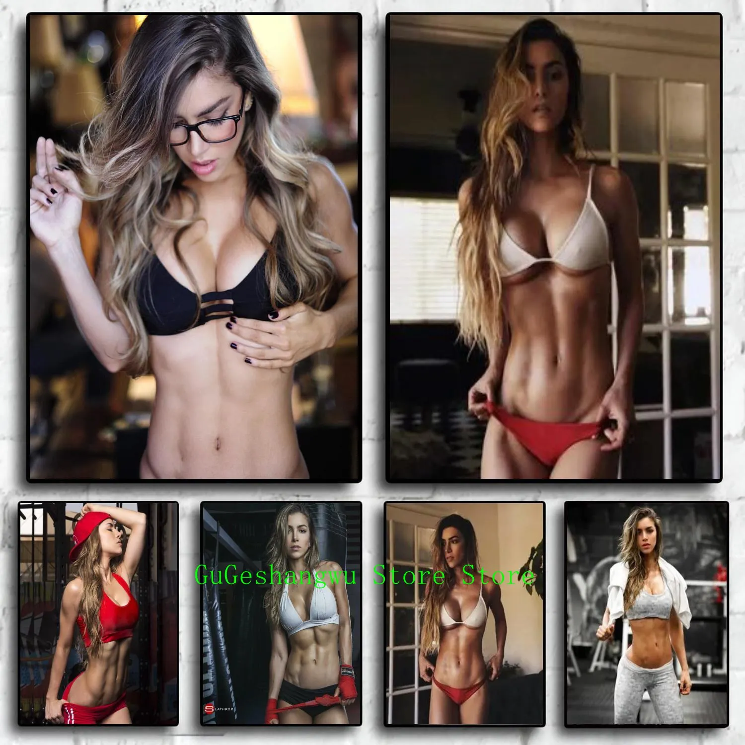 

anllela sagra Internet celebrity Canvas Art Poster and Wall Art Picture Print Modern Family bedroom Decor Posters