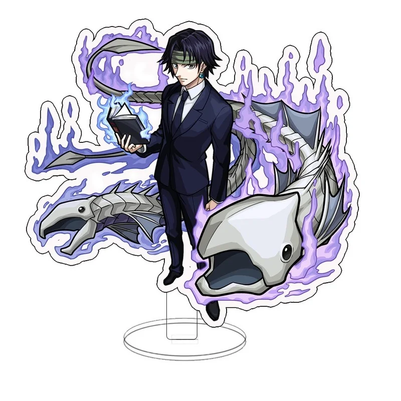 1 шт. мультфильм аниме Hunter X акриловая модель на подставке Gon Freecss Hisoka Killua Zoldyck