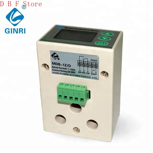 

Ginri MDB-1Z термозащитное реле для защиты фазы тока