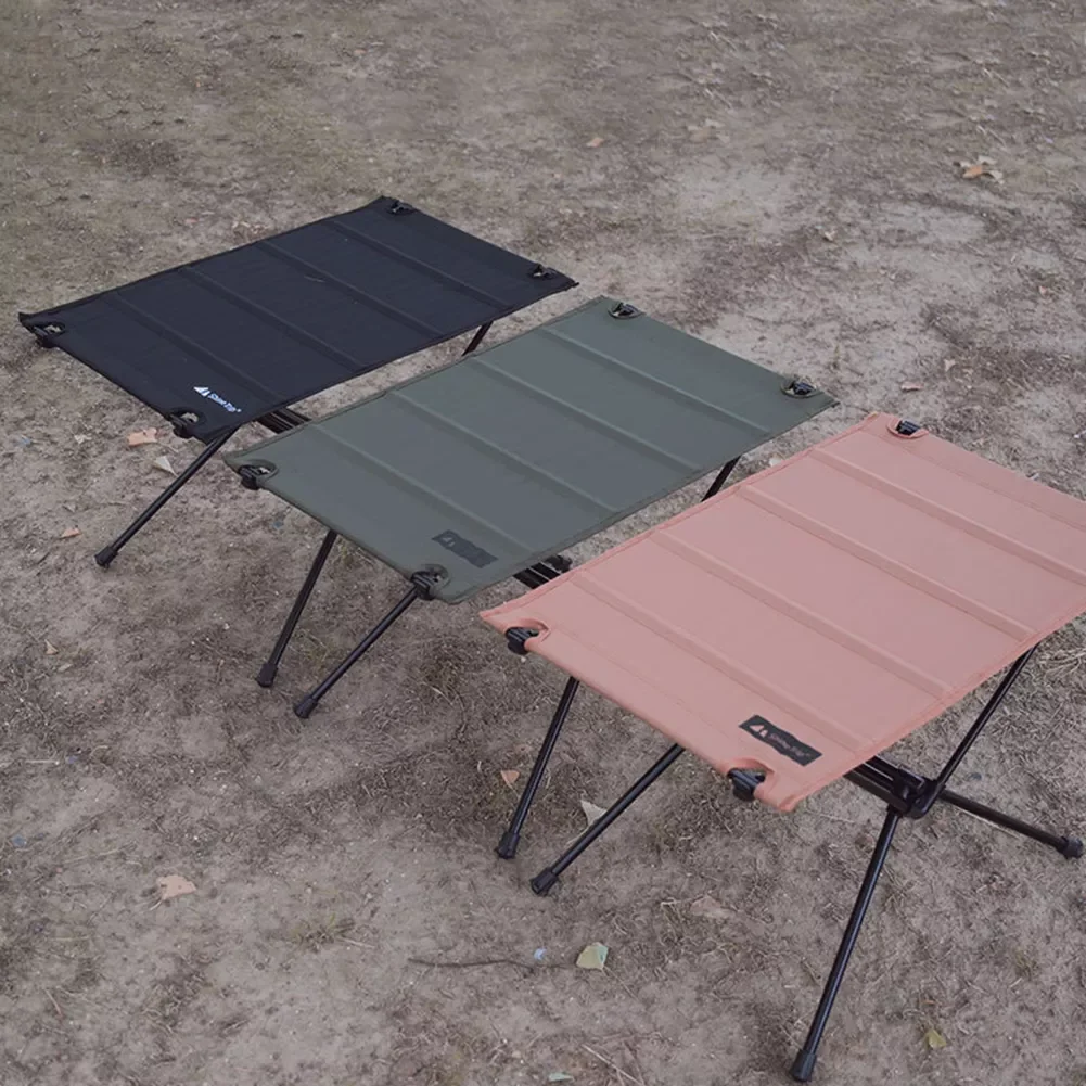 

Outdoor Camping Tent Portable Aluminium Alloy Support Cloth Folding Table Aluminium Alloy Picnic Table Tool