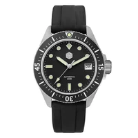 200m waterproof luminous mechanical watch mens commuter diving watch
