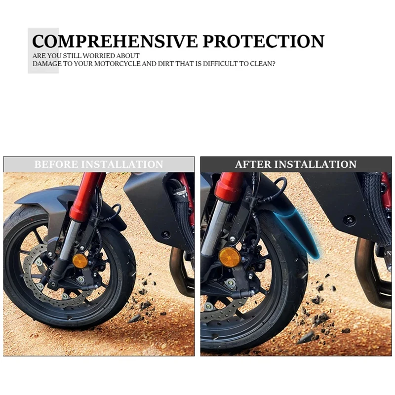 Запасные части для мотоцикла переднее крыло брызговик удлинитель Honda CB750 Hornet CB 750