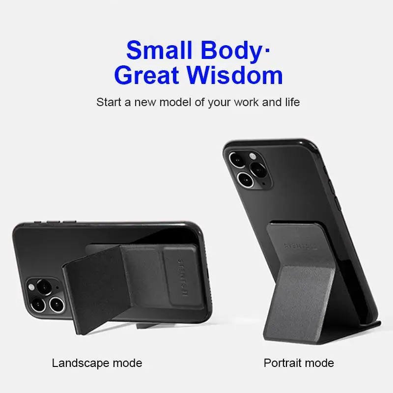 

Mobile Phone Accessories Car Holder Multi-function Mini Phone Stand Flexibility Double-sided Magnet Design