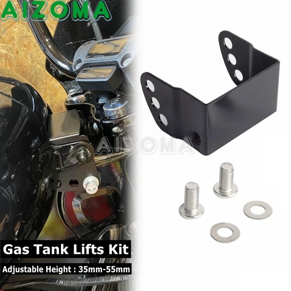 Модифицированный мотоцикл 35 мм-55 мм, газовый резервуар, подъемник, подъемник, кронштейн для Harley Softail Street Bob FXBB 114 FXBBS стандарт FXST 2018-2023