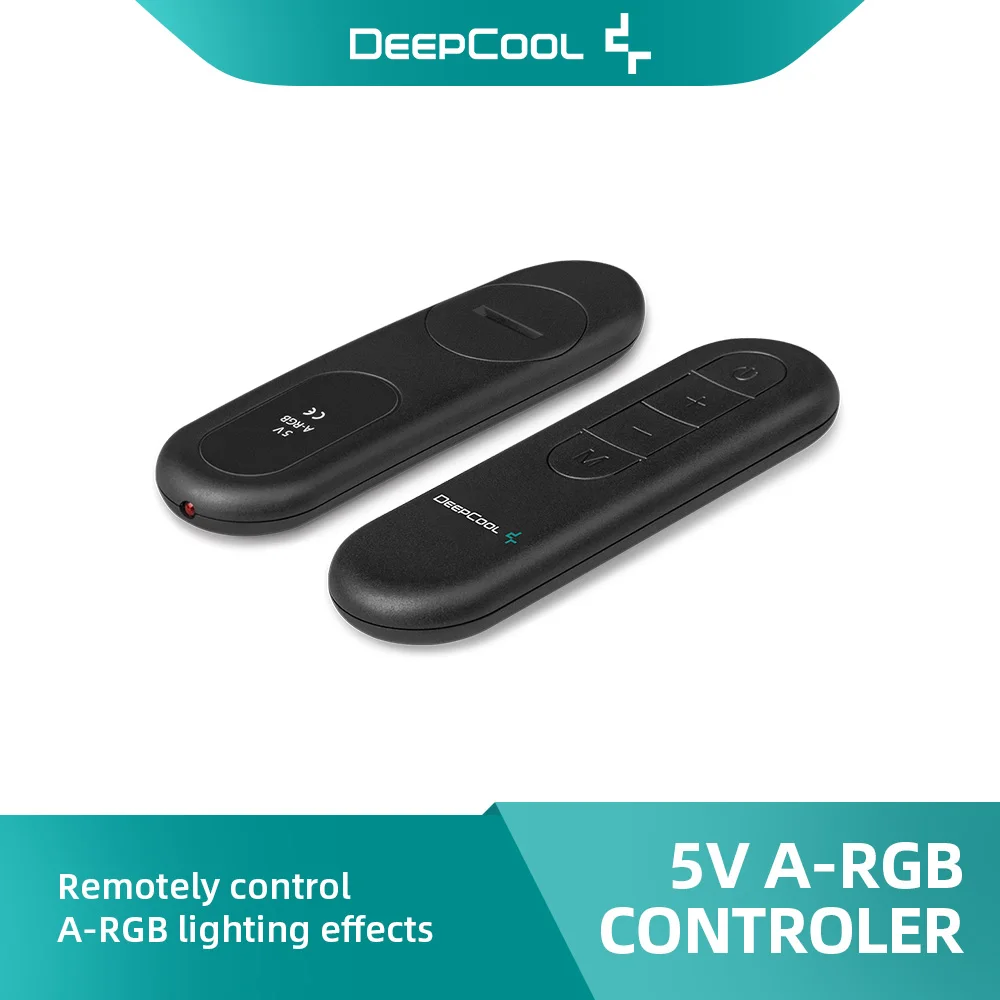 

DeepCool A-RGB Controller Remotely Control Addressable-RGB Lighting 5V 3-pin Connector SATA Wireless Controller Controlador ARGB