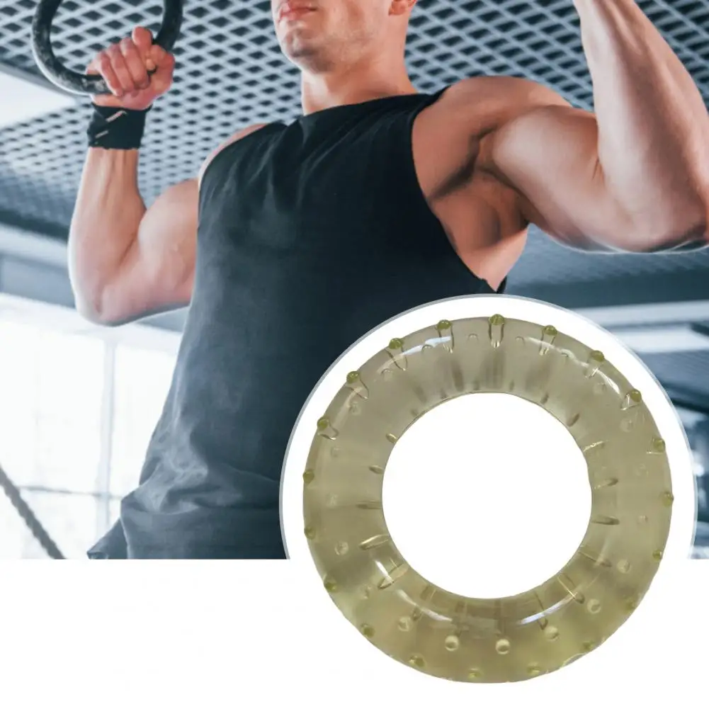 

Practical Strong Toughness Easy to Carry Gripping Ring Hand Finger Forearm Trainer Long-Lasting Finger Exerciser for Men