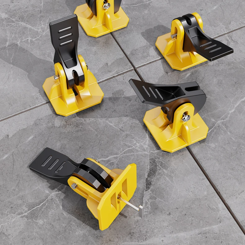 

Система выравнивания напольной плитки, комплект с зажимами для выравнивания и укладки плоских керамических стен, строительные инструменты