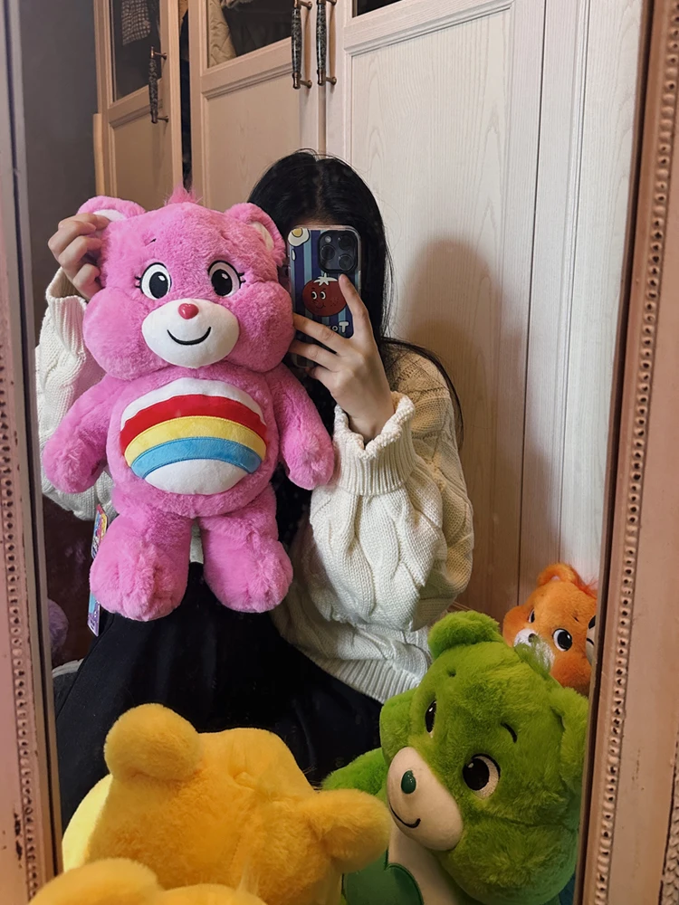 Медведи Miniso Care плюшевая кукла Радужный медведь плюшевые игрушки милый Мишка