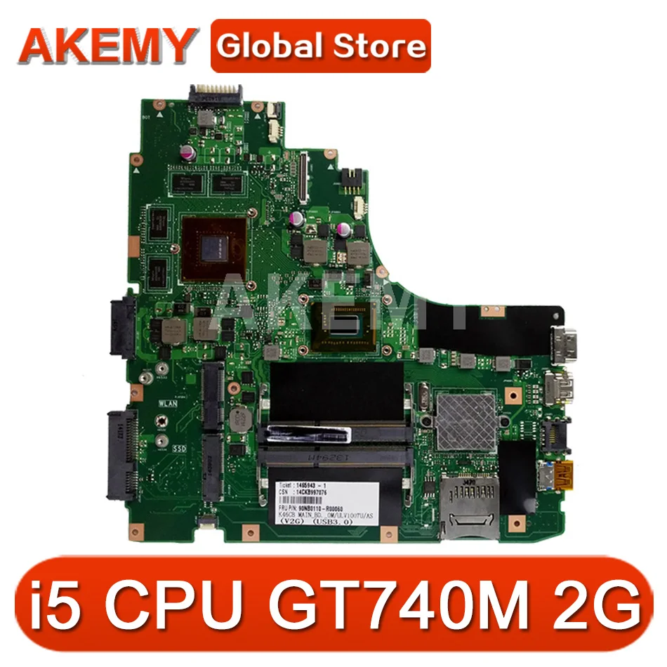 

Материнская плата для ноутбука ASUS A46C S46C E46C K46CB K46CM