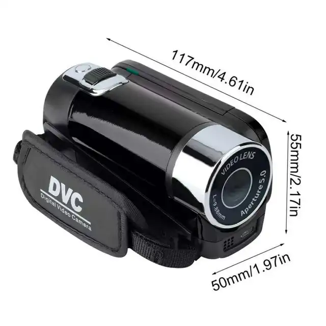 2.7-inch Screen Digital Camera 16MP HD 1080P Children Gift Recording 16x Zoom Video Camera Photo Lithium Battery Фотокамера 4