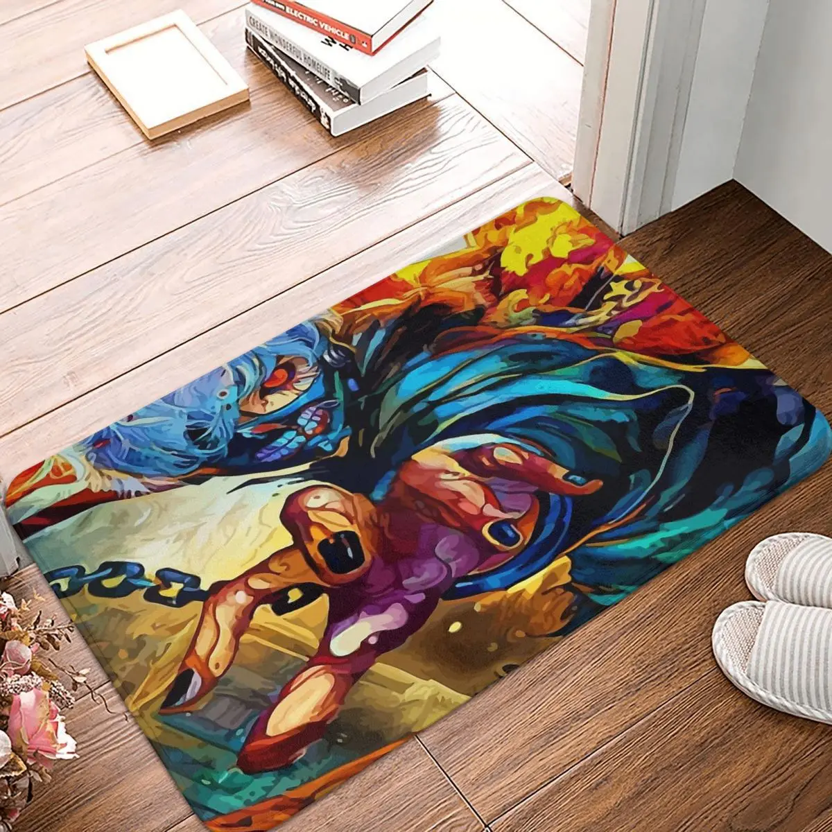 

Tokyo Ghoul Adventure Anime Kitchen Non-Slip Carpet Colorful Bedroom Mat Entrance Door Doormat Home Decoration Rug