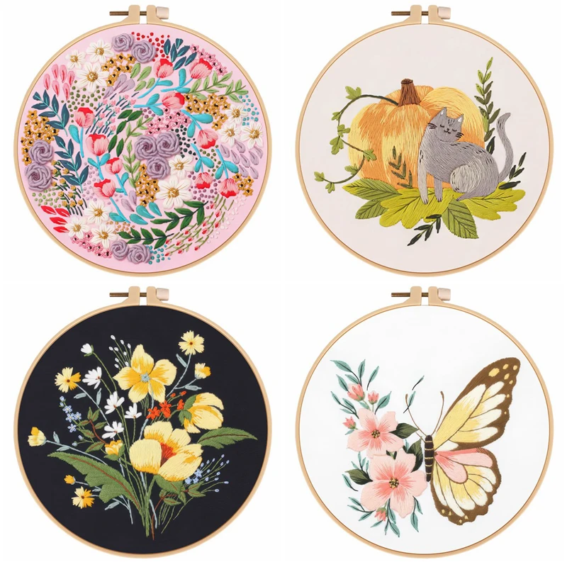 Рукоделие вышивка крестиком наборы для вышивки ободок аксессуары рукоделия