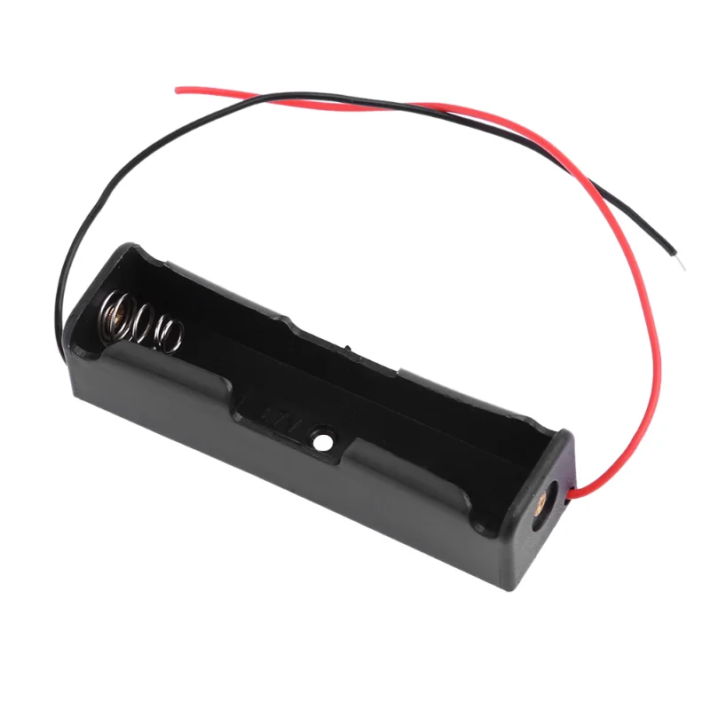 

10/5 Pieces 1 Slot 18650 Battery Holder, 18650 Power Bank Case, High-quality Plastic Storage Box Holder Air Drop