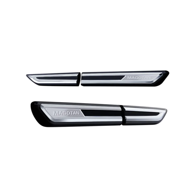 Хромированная декоративная наклейка на боковое крыло автомобиля аксессуары для