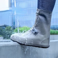 waterproof shoe cover for both men and women thickening anti slip rain waterproof shoe cover washable wear resistant rain boots