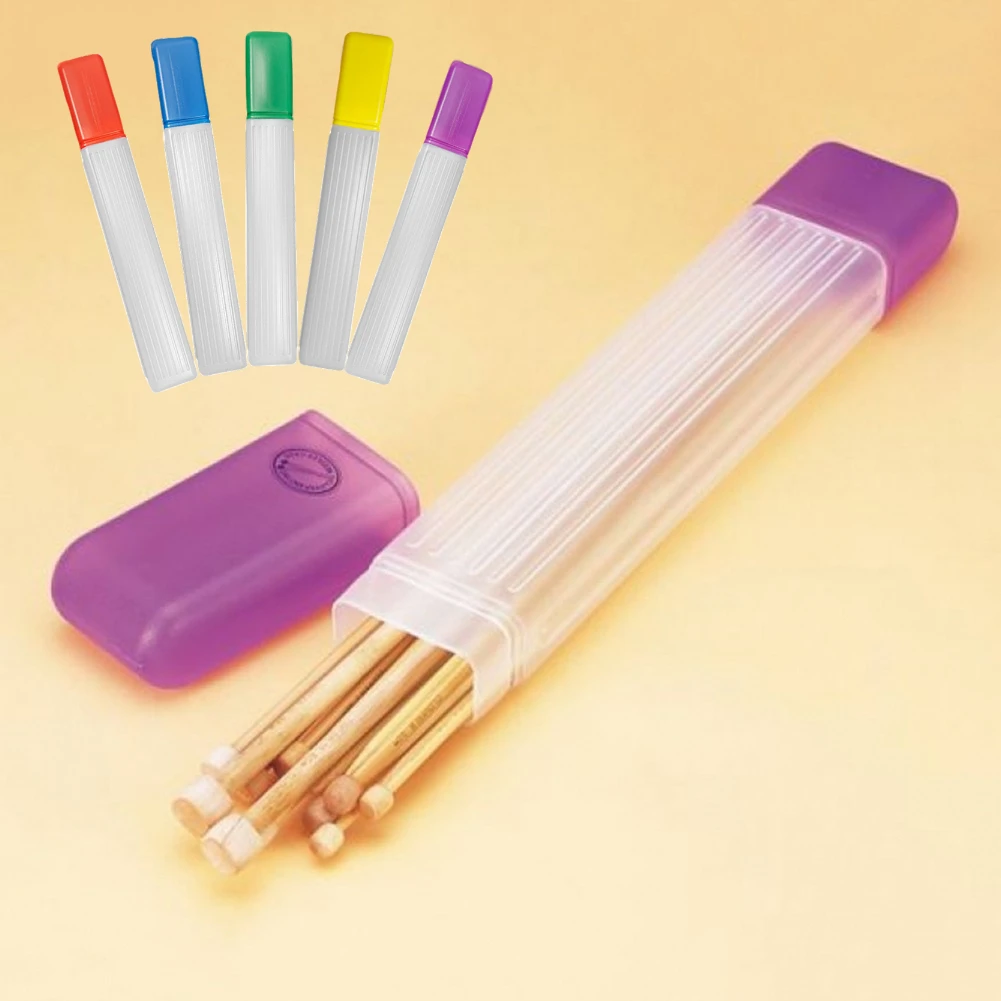 Пластиковый Органайзер для хранения спиц ручного шитья трубка свитеров