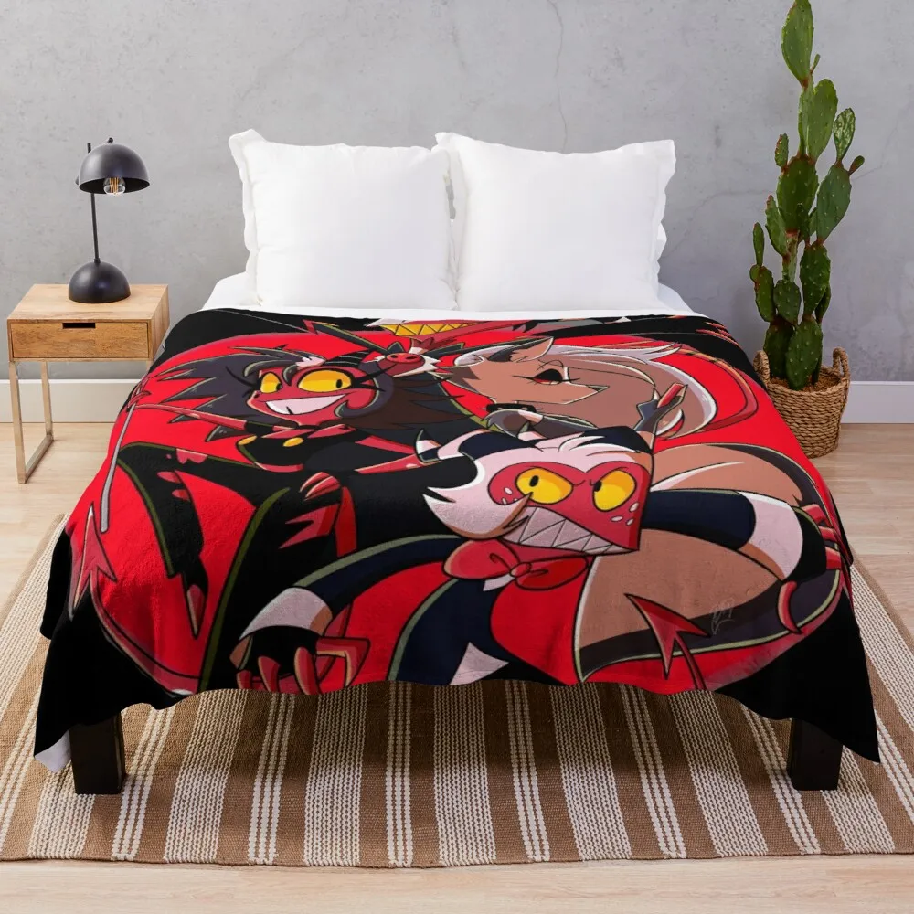 

Helluva Biss Throw Blanket soft bed blankets Fleece giant sofa blanket