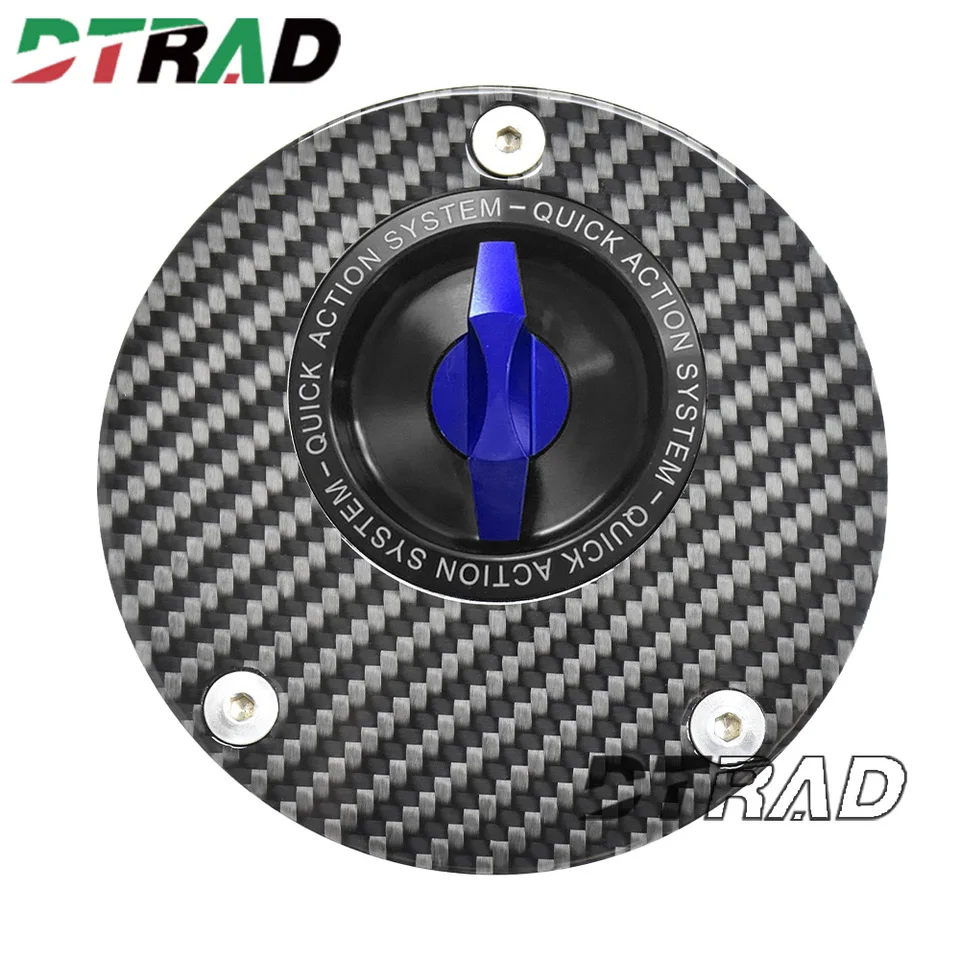 Фото Крышка топливного бака DTRAD Keyless из углеродного волокна для мотоциклов MT07/MT09/MT01/MT03/MT10/MT15/M-SLAZ/MT25 – Чехлы и аксессуары для мотоциклов №4