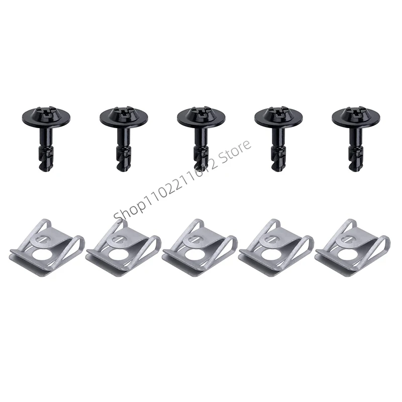 

Крышка брызговика двигателя, винт, гайка, зажим для скорости, крепеж 51718212148 8К 0805922 Аксессуары для BMW Volkswagen Audi Škoda SEAT