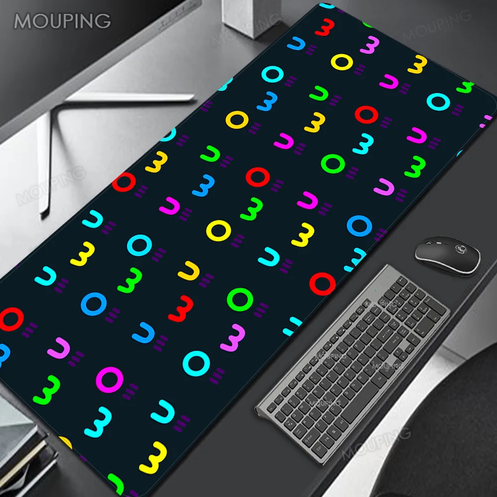 

Mousepad Laptop Mouse Mat Custom Desk Mat Rubber Lock Edge Pad Mouse Black Cute Mouse Pads Desk Accessories Keyboard Pad Carpet