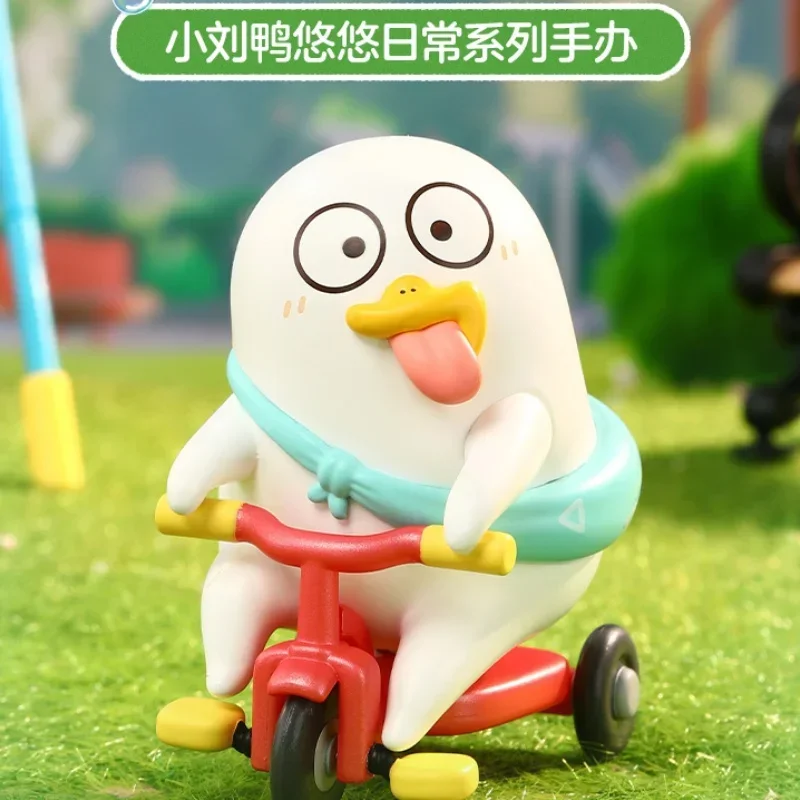 Фото Подлинная серия Duckyo's Leisure Life Series Mystery Box, милая кукла, модель ручной работы из ПВХ, слепая коробка, украшение стола, коллекционная игрушка, игрушка в подарок №4