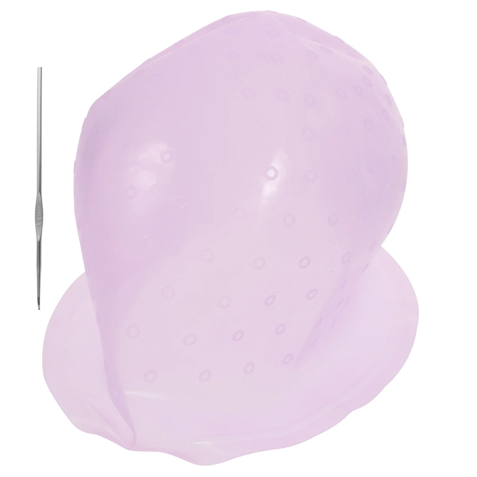 

Cap Hair Highlight Highlighting Color Frosting Hat Coloring Hairdressing Silicone Bleach Dye Caps Salon Dyeing Staining