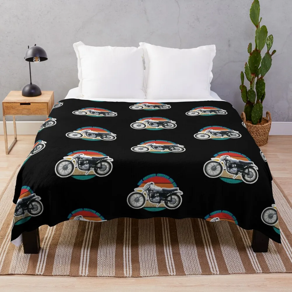 Одеяло Greeves Griffon 250 MX 1977 года тонкие одеяла и декоративные Retros