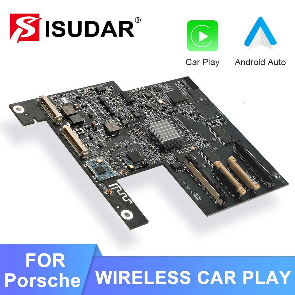 

Wireless Carplay Module For Porsche/Panamera/Cayenne/Macan/Cayman/Boxster 911 718 PCM 3.1 Android Auto AI Box Camera Multimedia