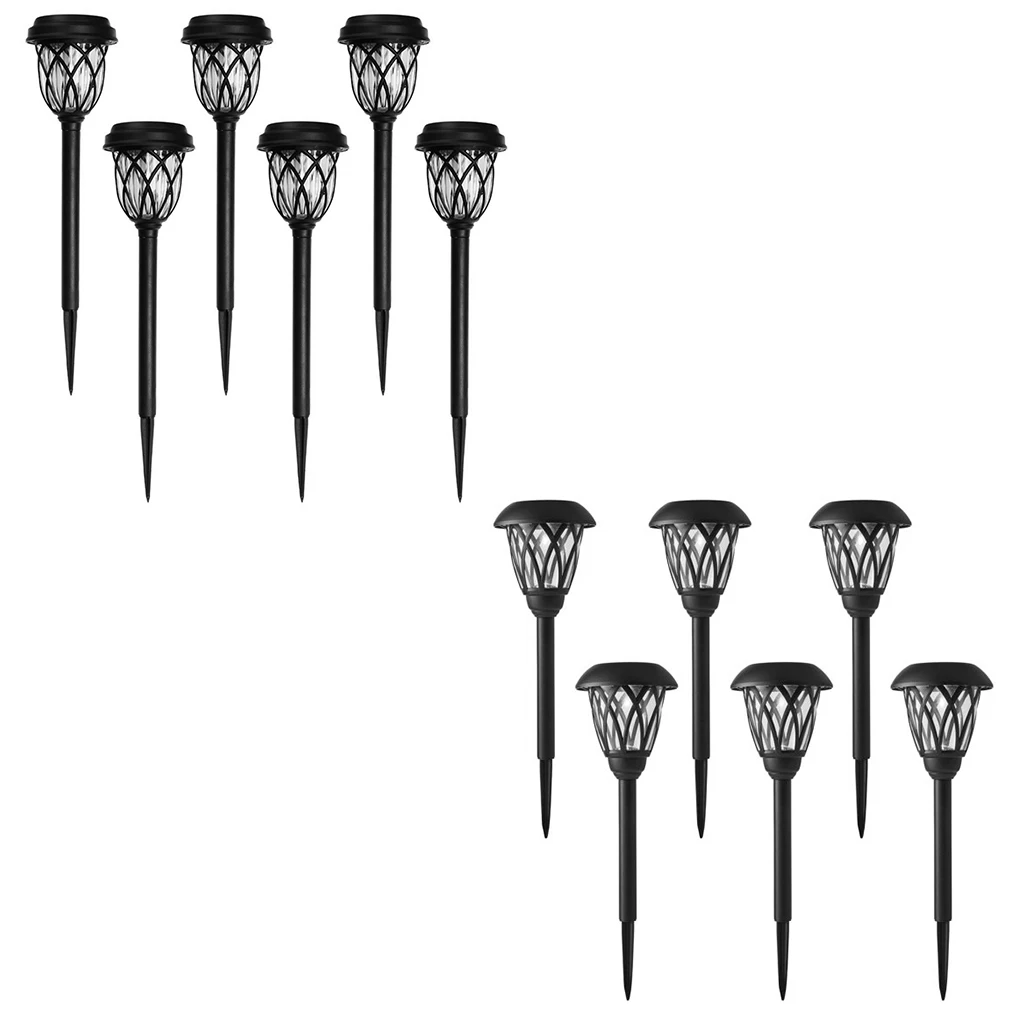 

6pcs Garden Light Solar IP44 Waterproof Ground Lamp Wireless Decoration Pathway Lamp for Outdoor