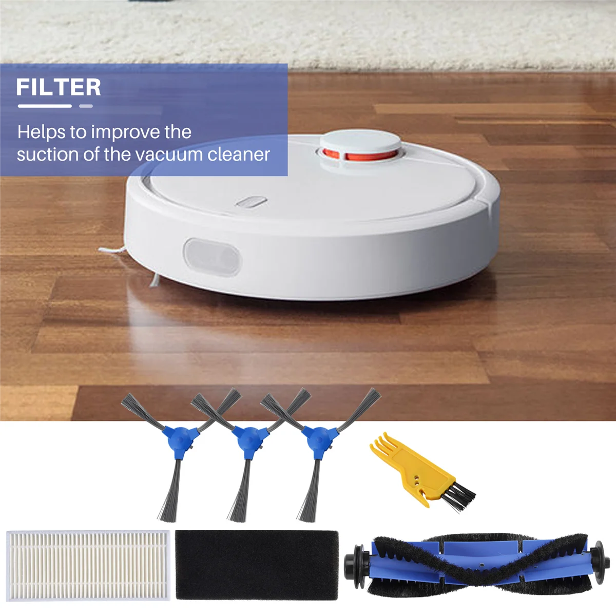 Сменный комплект совместимый с Eufy Robovac 11S 30 30C 15C 12 аксессуары вакуумные фильтры