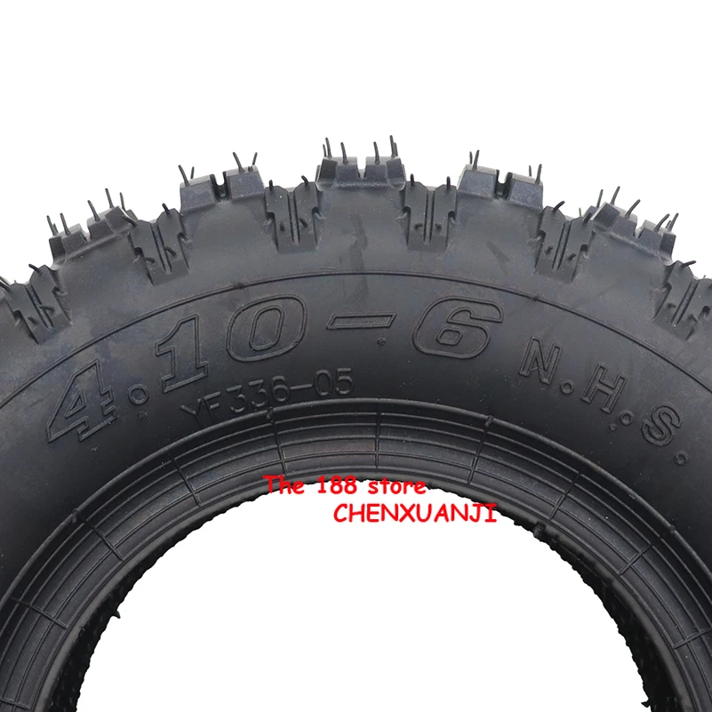 High quality 4.10-6 tubeless tire is suitable for ATV, go kart, small four-wheel drive, 47cc, 49cc snow motorcycle tire parts images - 6