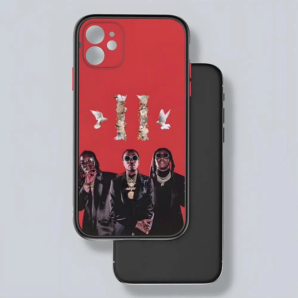 Чехол для телефона M-MiGos Singer Q-QuAvOS матовая прозрачная задняя панель IPhone 16 15 14 13 12 11 Pro