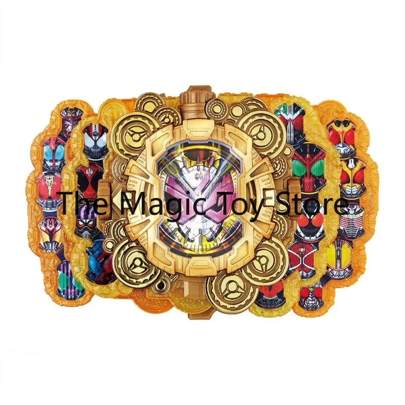 Фото Оригинальная аниме-фигурка Bandai Kamen Rider: игрушка-часы Kamen Rider Zi-O DX RideWatch – идеальный подарок на Рождество, коллекционная фигурка. №4