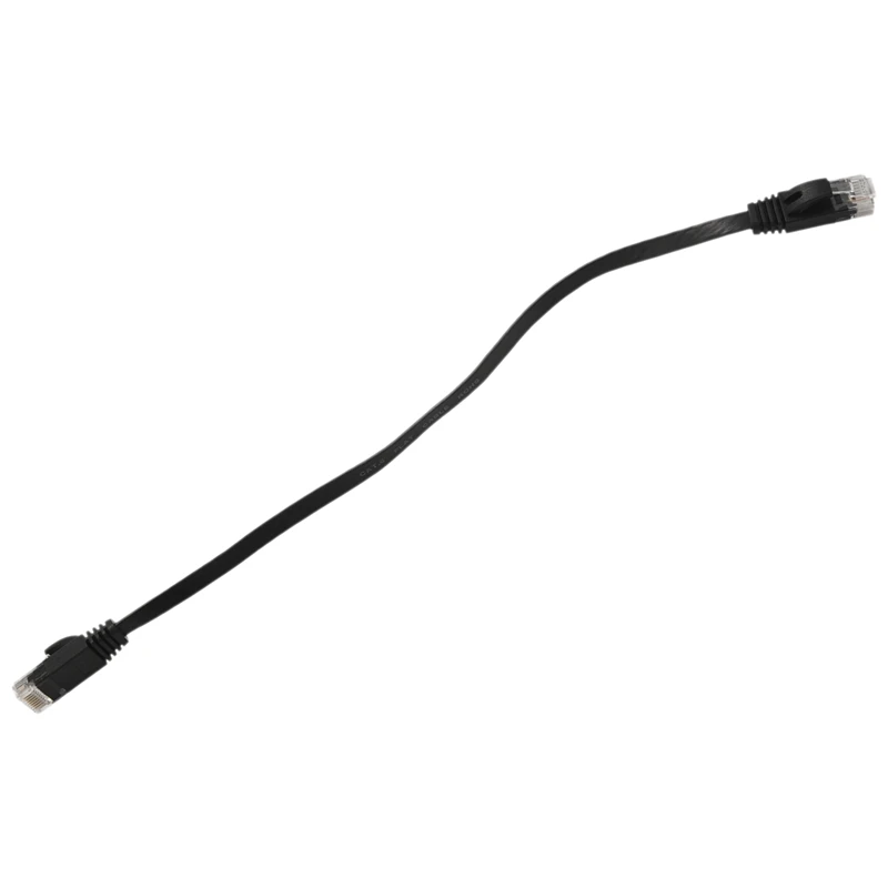 

Плоский сетевой кабель, 36 шт., 1 фут, твердый высокоскоростной патч-кабель Cat6 с разъемами Rj45 без Snagless