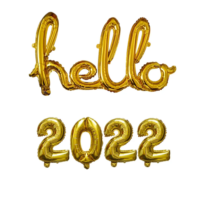 

9 шт., воздушные шары с надписью «hello»