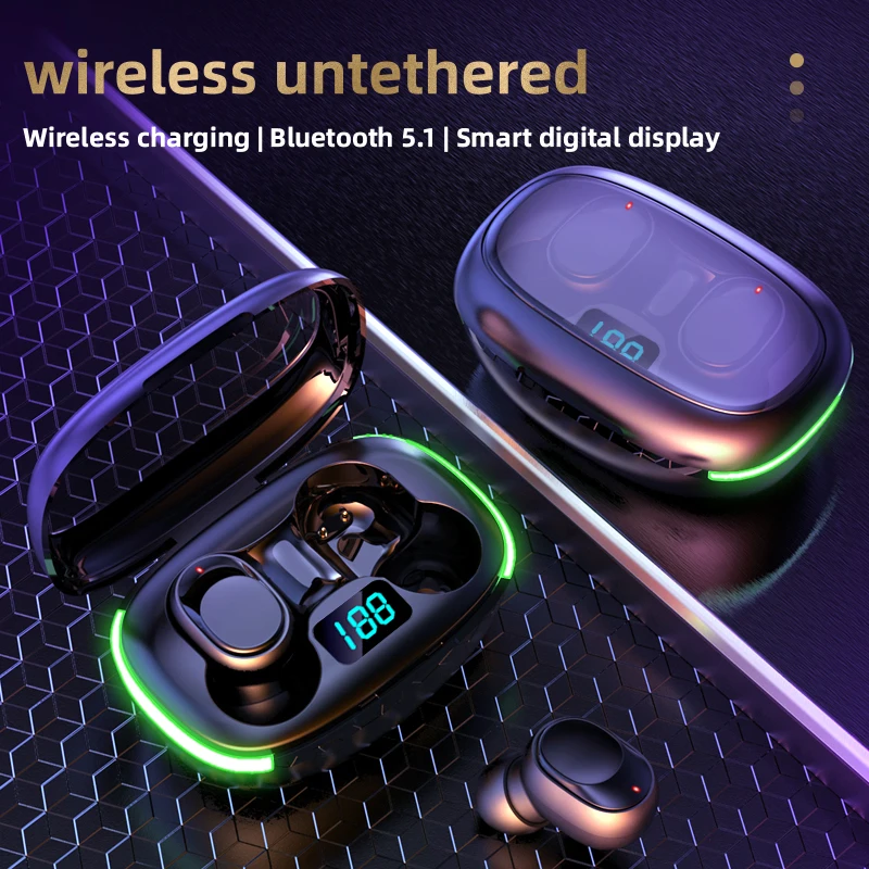 Купи New Wireless Stereo Bluetooth Headset In ear HIFI Heavy Bass Long Range Music Bluetooth Earphone Microphone Noise Reduction за 854 рублей в магазине AliExpress