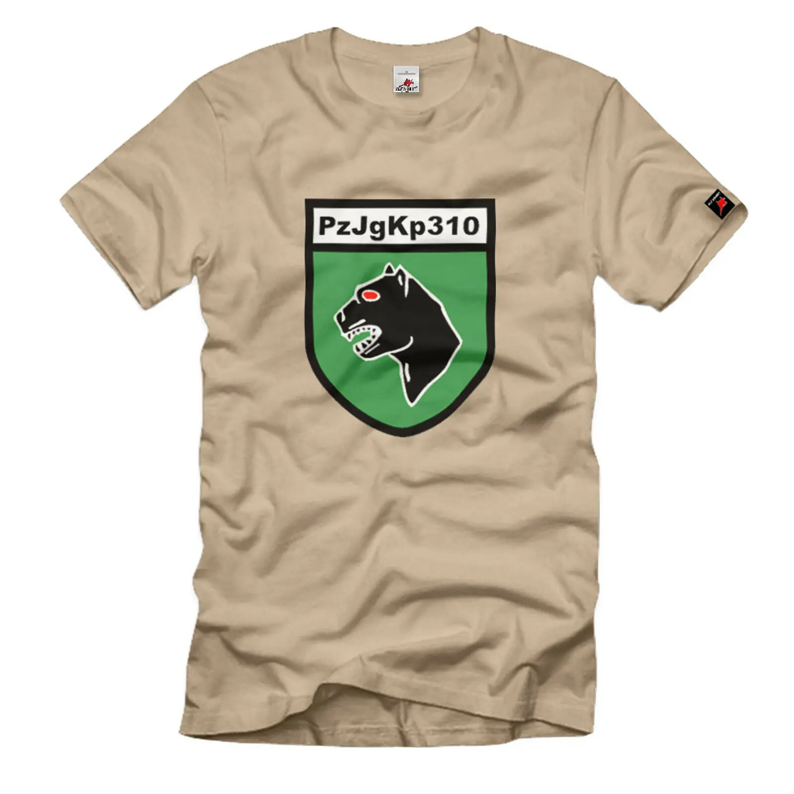w formacie PzJgKp 310 Panzer Gehgerkompanie Truppe Einheita Wappen T Shirt 1374