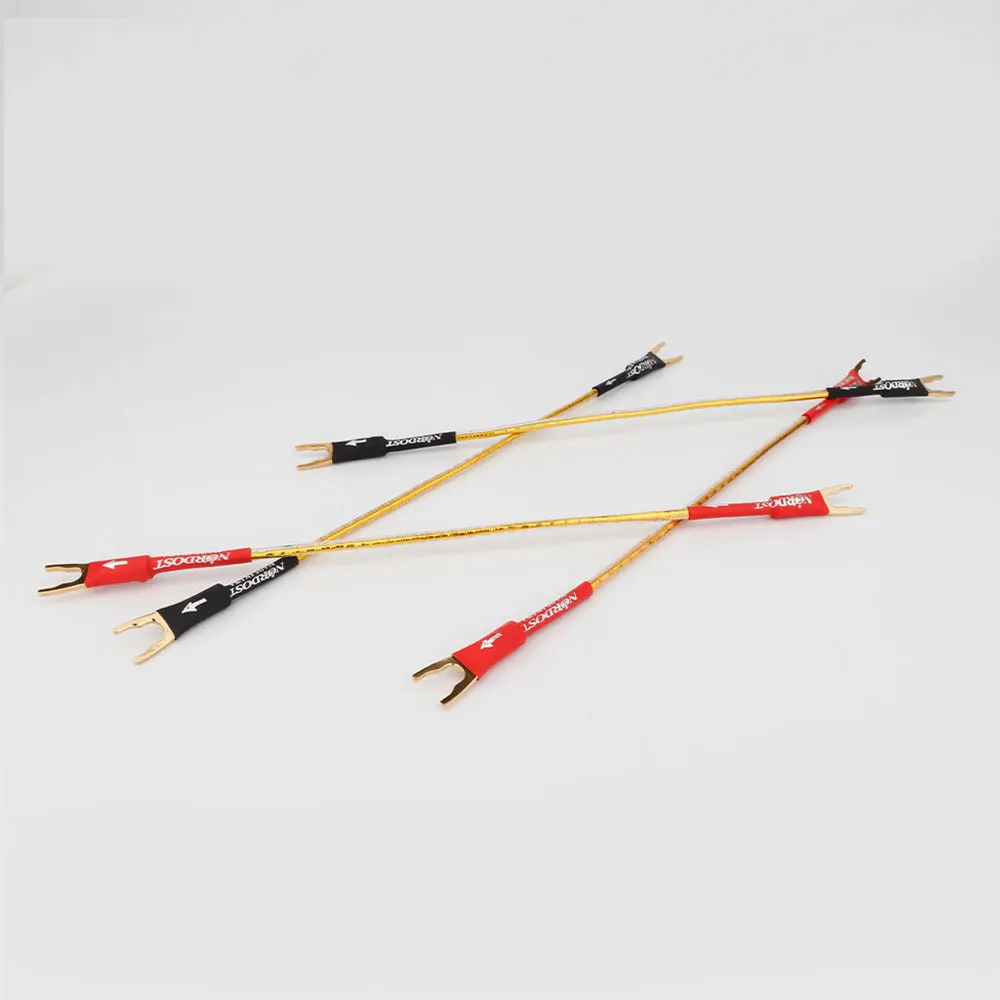 4 шт. кабель Nordost Odin Bridge золотой акустический посеребренная перемычка аудиокабель