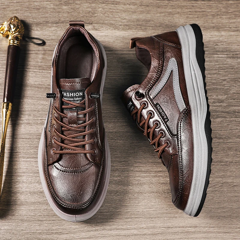 

Men's Lightweight Comfortable Work Shoes Non-Slip Casual Sneakers for Outdoor Trailing Trekking Walking