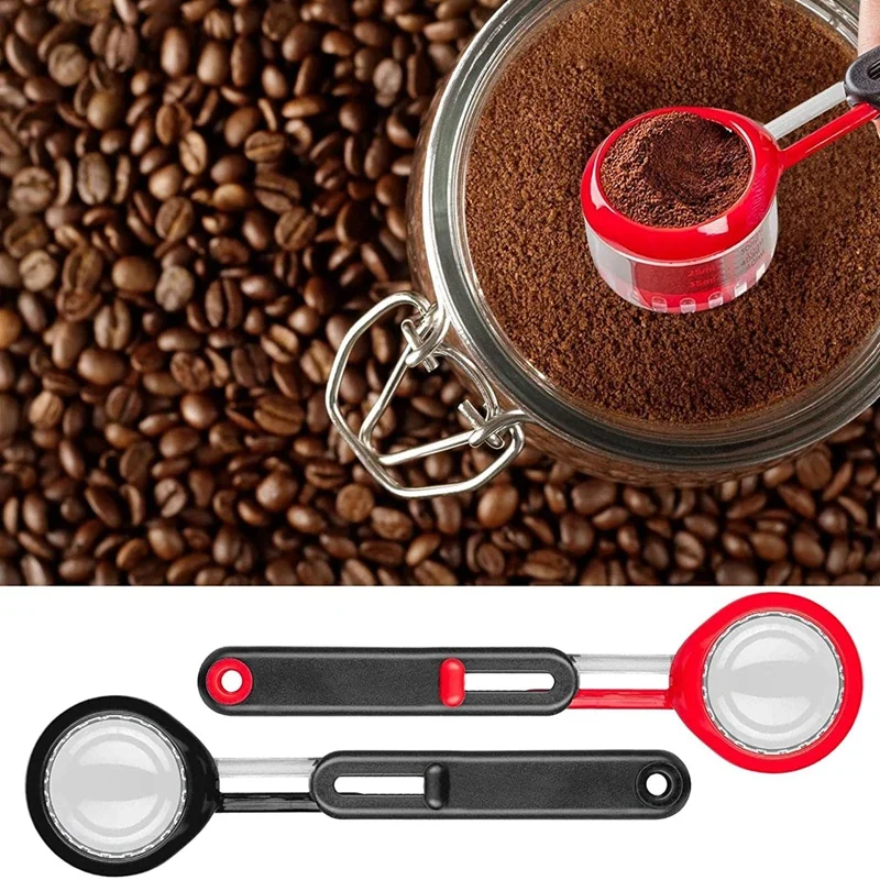 

Powder Adjustable Lever Measuring Spoon,Coffee Lever Measuring Scoop For Coffee,Protein Powder,Tea,Sugar,Milk
